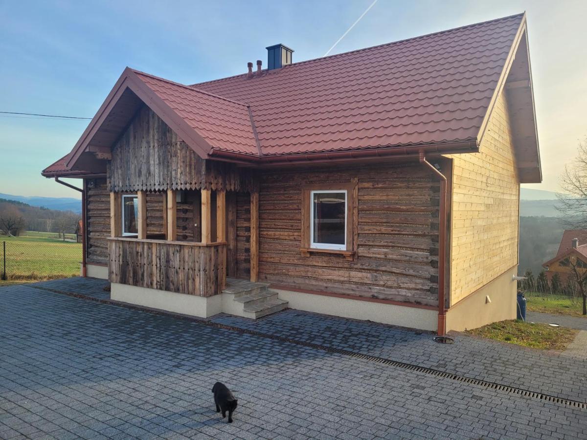 Fantastic View Vineyard Beskid Mountains Gruszow  Exterior photo