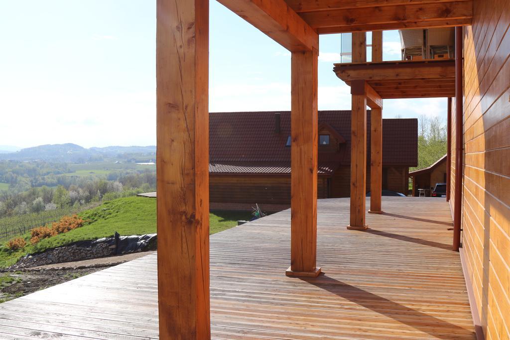 Fantastic View Vineyard Beskid Mountains Gruszow  Exterior photo